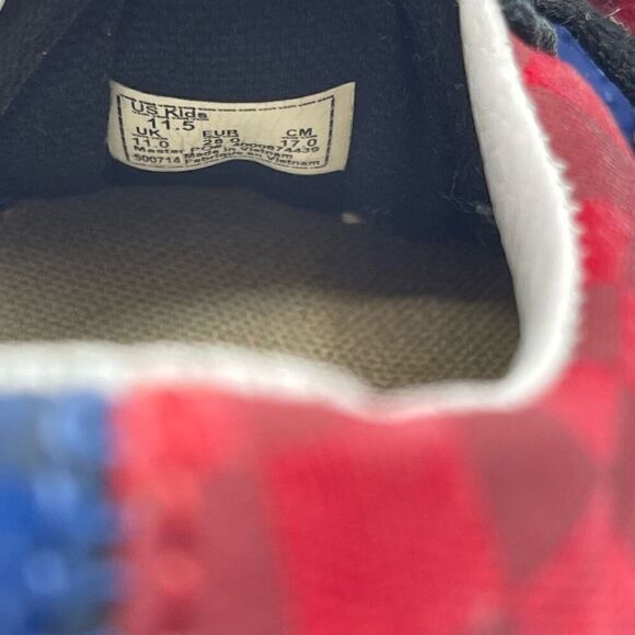 Vans Color Block Lace Up Sneakers - Kids US 11.5 - Picture 8 of 9